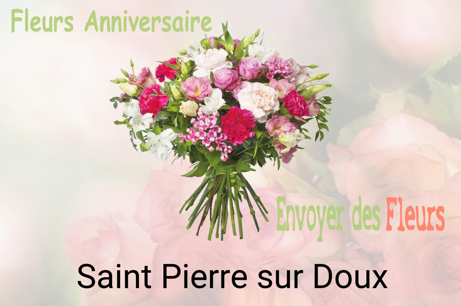 Bouquet de fleurs d’anniversaire livré à Saint-Pierre-sur-Doux