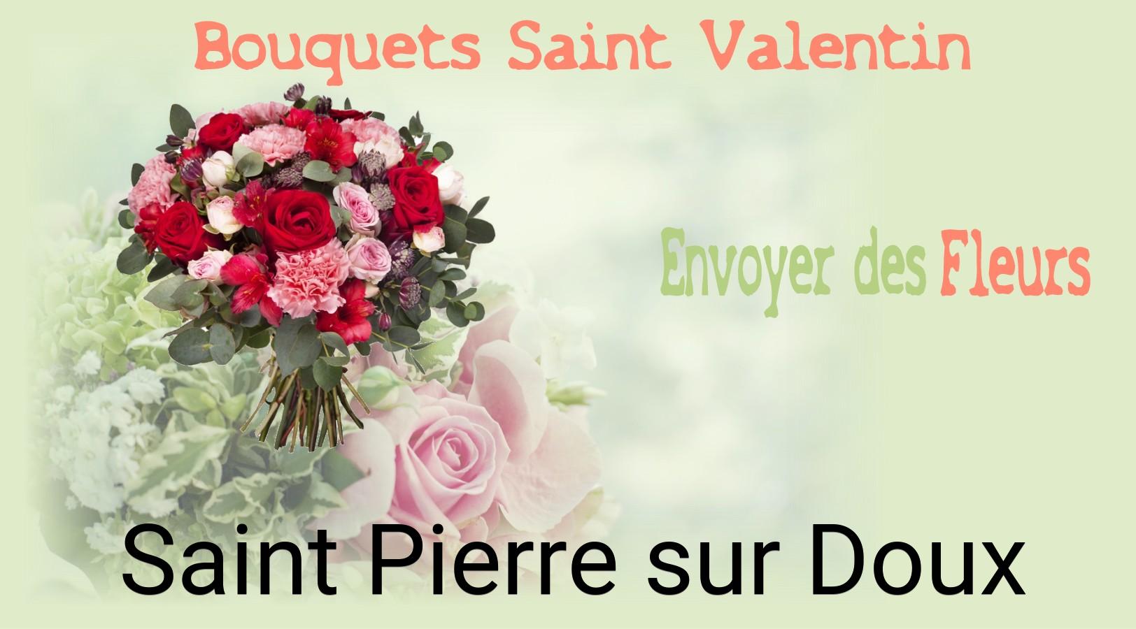 Roses de Saint-Valentin livrées à Saint-Pierre-sur-Doux